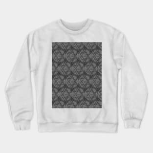 Circles and Diamones Pattern Crewneck Sweatshirt